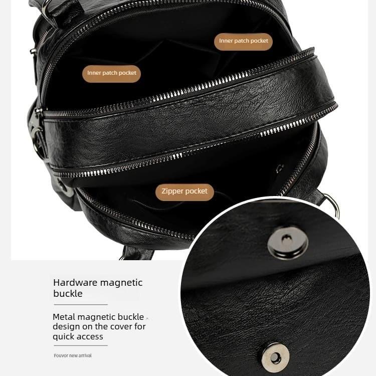 New Women's Handheld Shoulder Bag Backpack