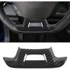 CheroCar for Chevrolet Camaro Steering Wheel Trim Decoration Cover Interior Accessories for Chevrolet Camaro 2017- (Carbon Fiber)