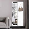 Edith Pegboard Wall-Mounted Full-Body Dressing Mirror