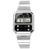 CASIO Digital Watch Reproduction Design Overseas Model Silver [Casio] A100WE-1A Men's [Item]