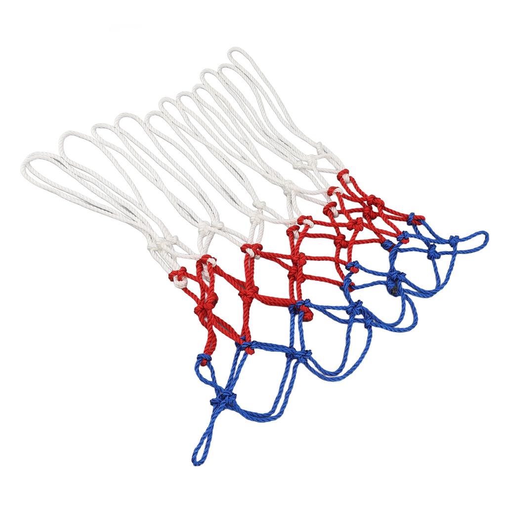 Basketball Net Professional Basketball Net Replacement Polyester All Weather Anti Whip Basketball