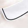 Women's Embroidered Contrasting Round Neck, Fashionable and Elegant Peter Lapel, Detachable and Versatile Chiffon Fake Collar