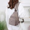 Small Backpack Women's Shoulder Bag Multifunctional Chest Bag Water-Repellent Crossbody Bag