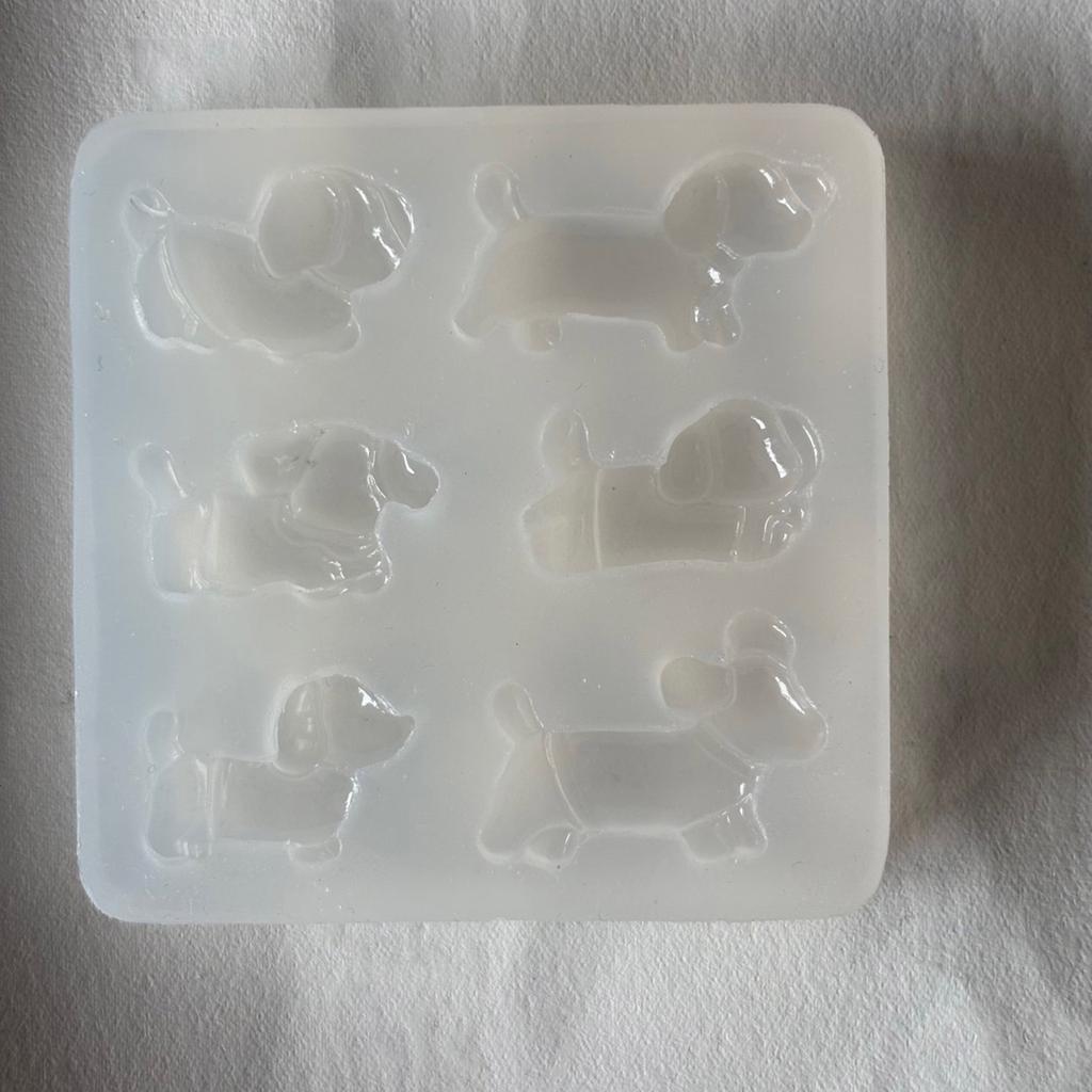 Resin Jewelry Silicone Mold Dog Shape Jewelry Making Tool Earring Molds Suitable for Making Earring and Pendants