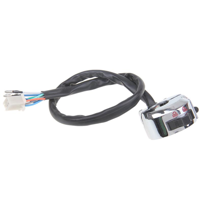 

Переключатели для мотоциклов Кнопка звукового сигнала мотоцикла Сигнал поворота Противотуманная фара Стартер Руль Контроллер Универсальный переключатель для мотоцикла