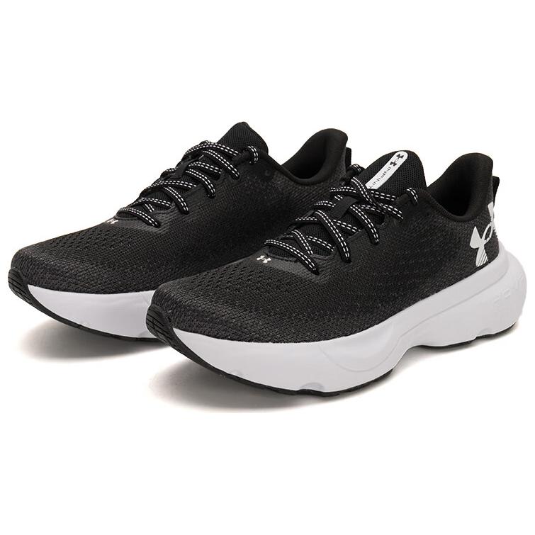Under Armour HOVR Infinite Black White Women Sneakers 3027524-001