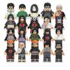 ÎN STOC Minifigurine Lego Naruto Jucării Rock Lee Aburame Shino Figurine Blocuri de construcție Jucărie pentru copii