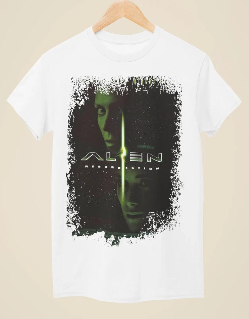 Alien Resurrection - Movie Poster Inspired Unisex White T-Shirt