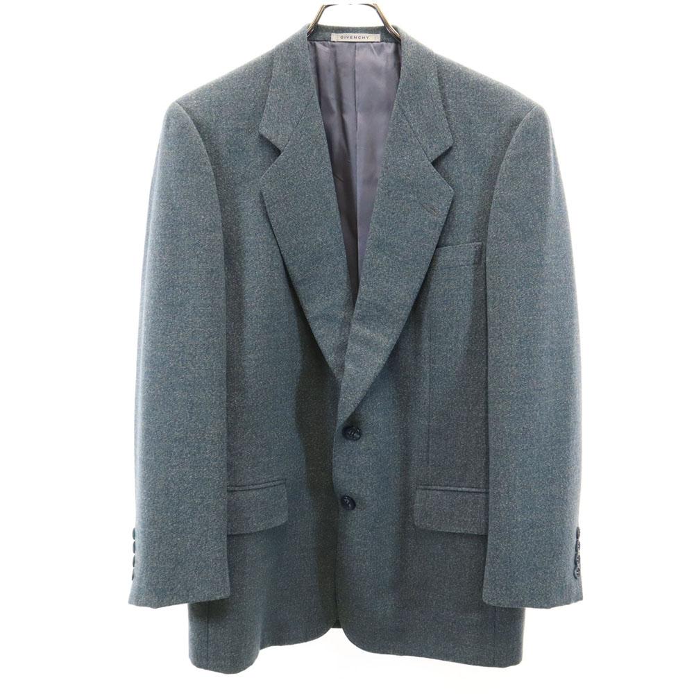 Givenchy 90s Wool Blend Old tailored jacket 90-78-165 Light blue Men's Used