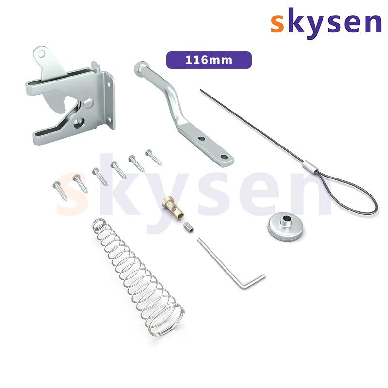 American-Style Outdoor Fence Gate Automatic Drop Lock Latch
