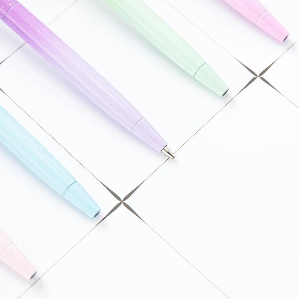 Spinning Ballpoint Pen Roller School Office Supplies Wedding Stationery Crystal Diamond Metal Rose Gold Luxury