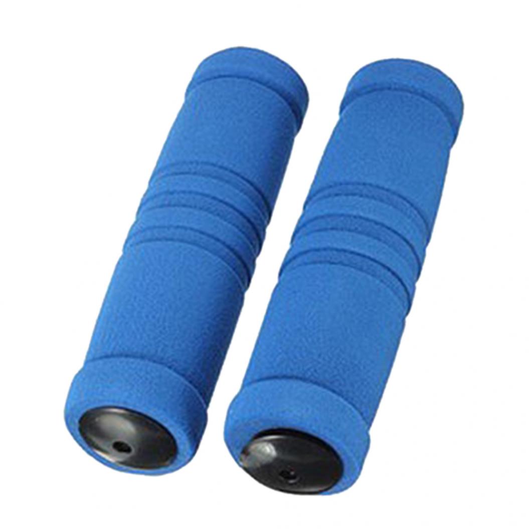 

1 пара противоскользящих MTB горных велосипедов, велосипедный руль, крышка, ручка, рукав синий