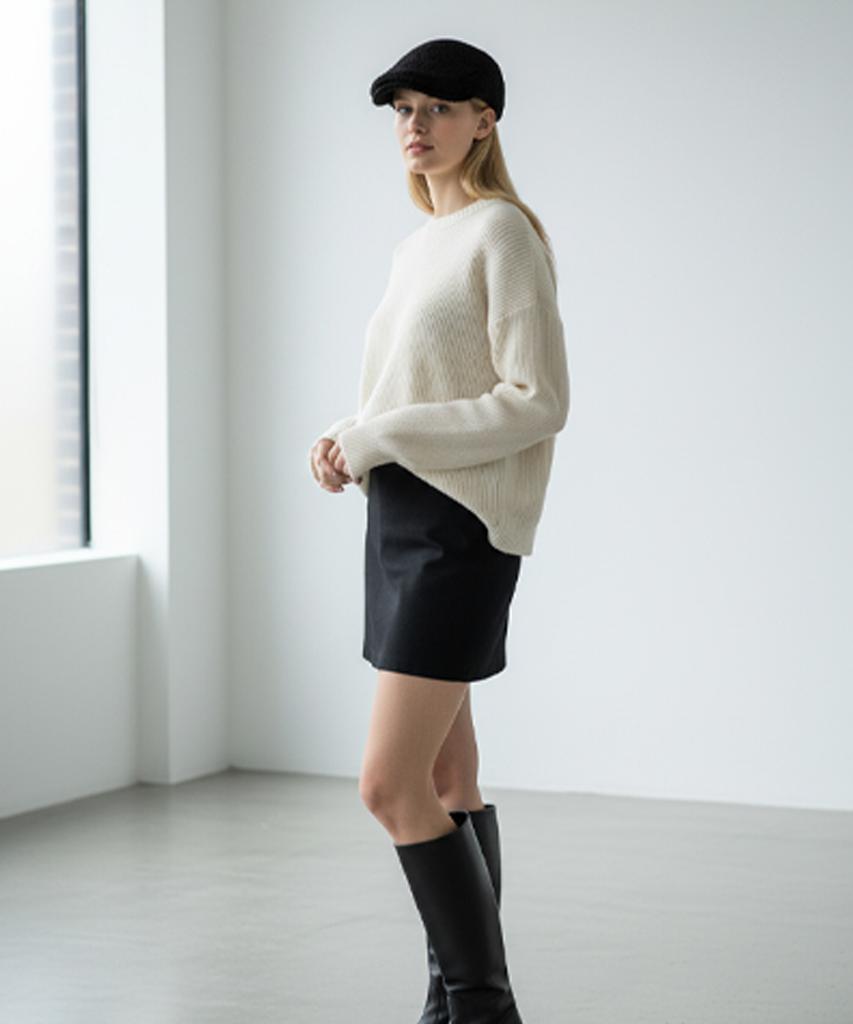 Yunibeosyeolkemiseuteuli Fleece Black Hunting Cap