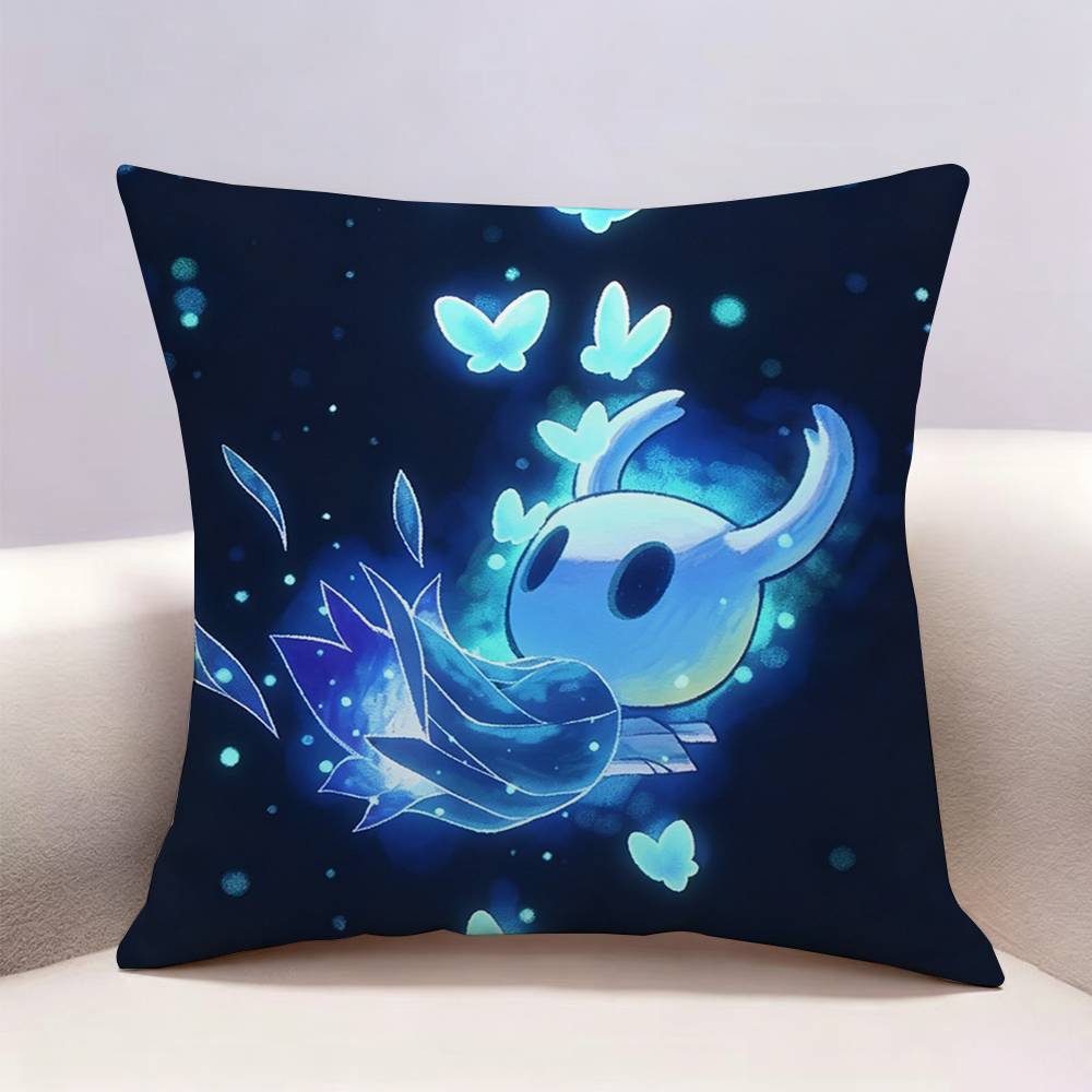 Opular Hot Hollow Knight SilksongCool Doublesided Print Pillow Case for Sofa Living Room Home Office Decor Protective Cover
