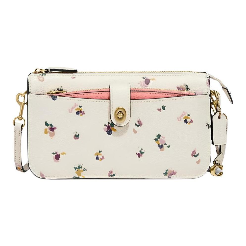Coach C5874-B4CAH Mini Jamie Camera Bag Signature Canvas Gold Hardware Basic Set (Bag+Dust Bag)