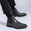 Men'S Chelsea Boots Are Fashionable And Versatile With A Simple Business Style They Are Suitable For Business And Formal Wear