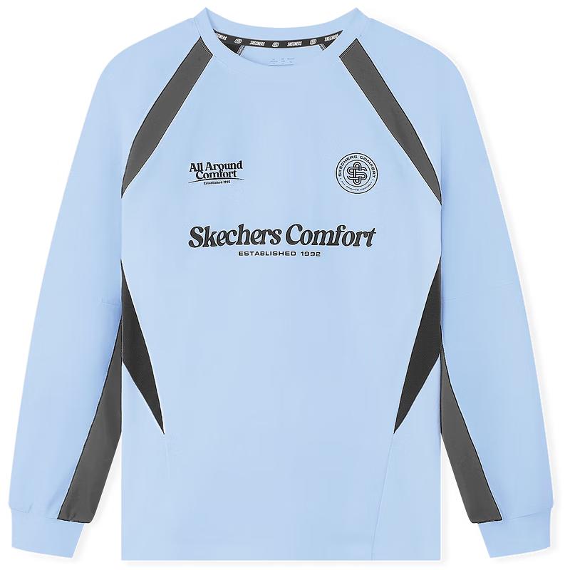 Skechers Unisex Knit Long Sleeve T-Shirt L225U045 M