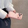 For iPhone 17 Pro Max Case Down Coat Design PU Leather Coated TPU Phone Back Cover