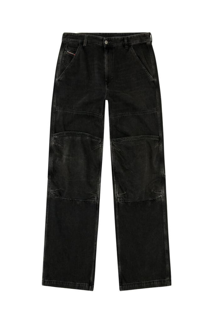 Diesel Men's D-SHIFT Denim Pants, Size 34, Black, Size 02, A1729509J96
