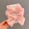 2PCS Korean-Style Baby Bow Hair Clips for Girls Cute Sweet Princess Hairpins Children's Duckbill Hair Accessories