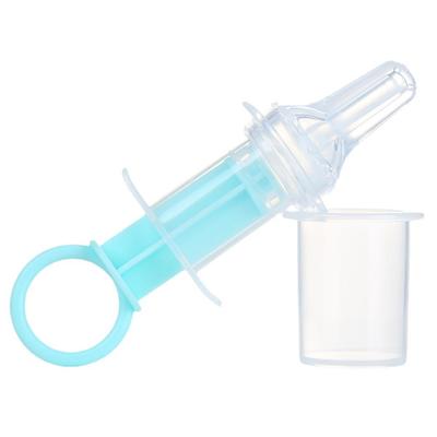 Baby Oral Feeding Syringe Silicone Oral Liquid Feeder Dispenser with Pacifier Head for Infants Newborns