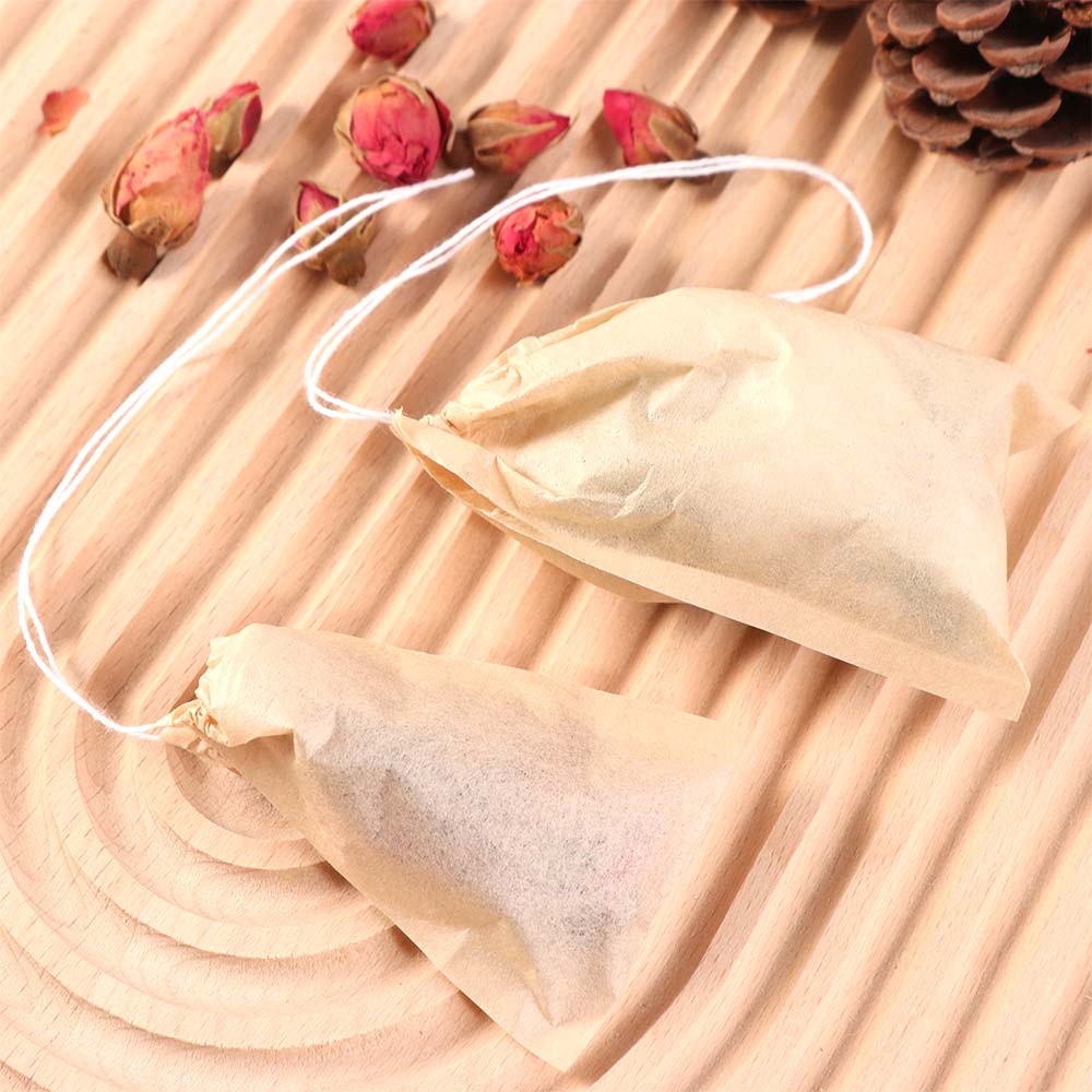 100 Pieces/set Multi Functional Filter Paper Tea Bag Empty Tea Filter Bags Sachet Making
