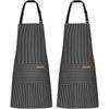 Unisex Adjustable Neck-Hanging Apron with Custom Logo for Coffee Shop and Catering
