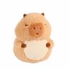 Plastic Capybara Plush Toy Model Crafts Panda Rocking Toy  Birthday Cake Decor
