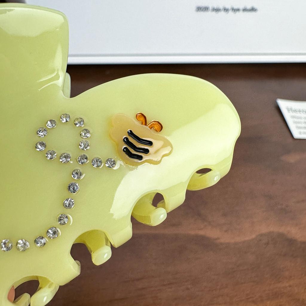 Urocza spinka do włosów z cyrkoniami w kształcie pszczoły dla kobiet Stylowy wszechstronny dodatek do włosów