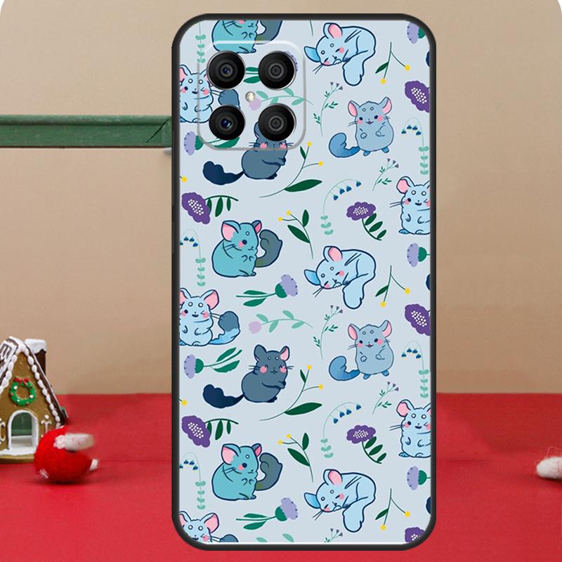 Cute Cartoon Chinchilla Case For Honor Magic 8 Pro 6 7 Lite Honor 400 200 50 70 X8c X8b X9a X9b X9c X9d Win RT Coque