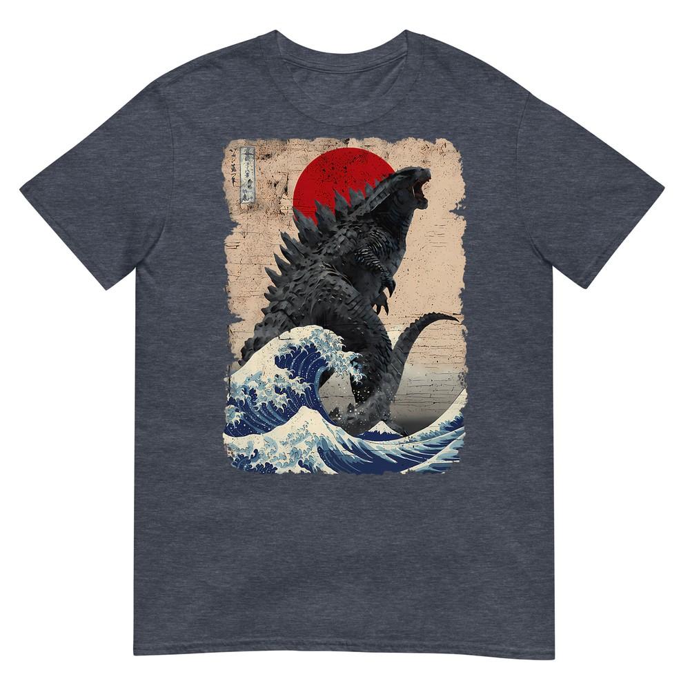 Retro Vintage Japanese Art Legendary Rare Kaiju Tshirt