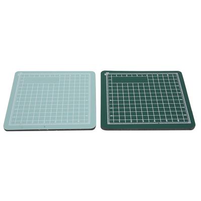 2 alfombrillas de corte mini de 8 x 8 cm, autocurativas, antideslizantes, de PVC, para manualidades.