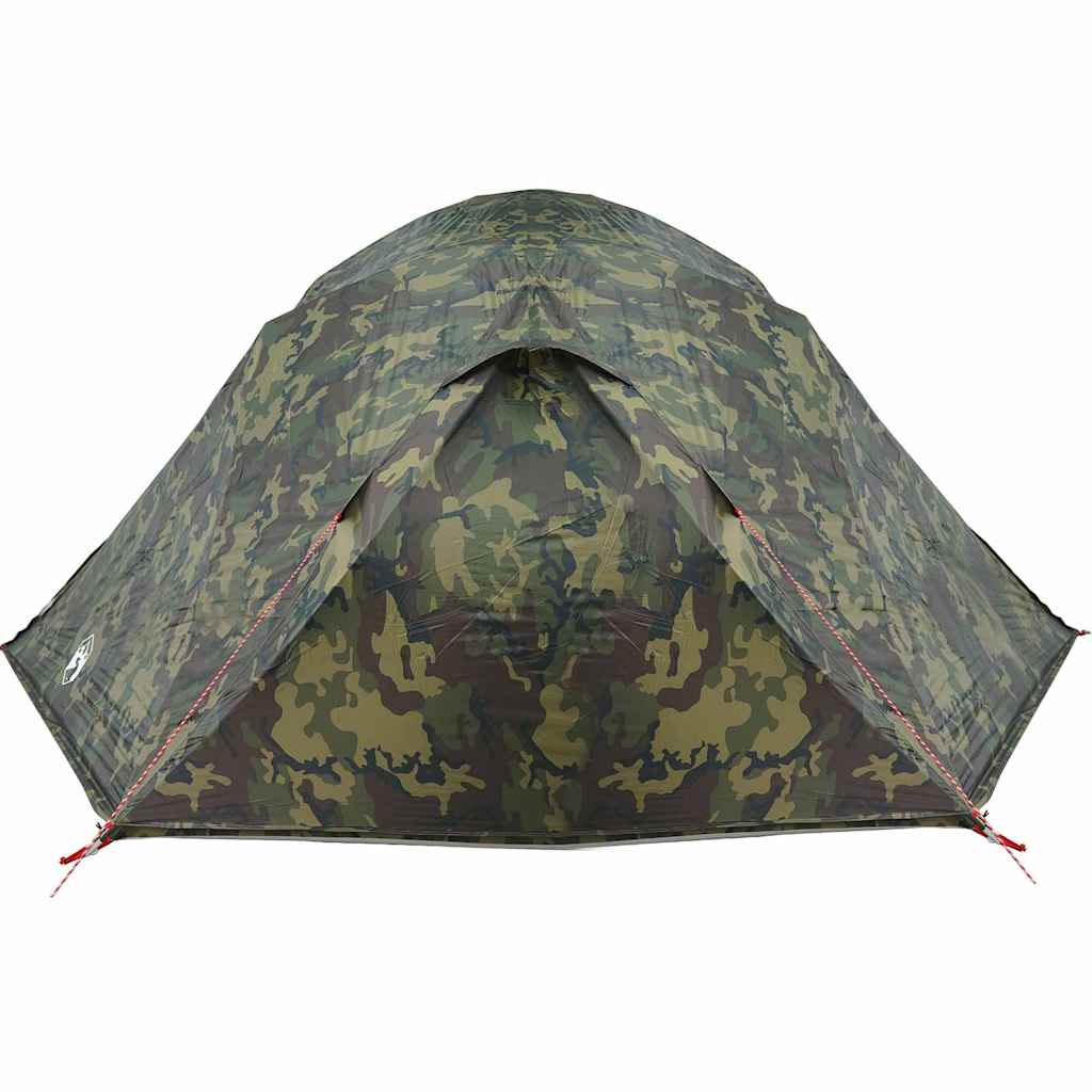 Fishing Tent Camouflage 514 X 465 X 187 Cm Polyester and Fiberglass