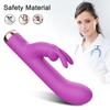 Powerful Rabbit Vibrator for Women Clitoris Stimulator G Spot Massager Mini Dildo Silicone Sex Toys Female Goods for Adults