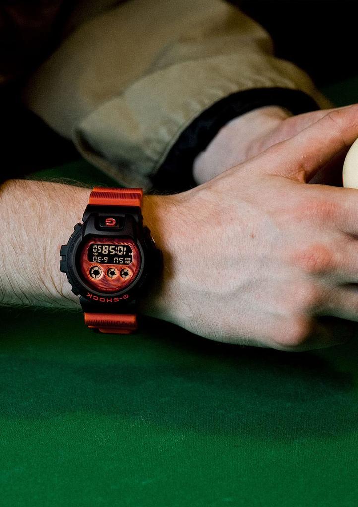 Casio Time Distortion Web Exclusive G-Shock Watch, Series, DW-6900TD-4JF, Men's, Multicolor,