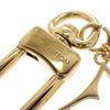 Louis Vuitton M01413 Monogram Bag Charm Gold/pink Metal Women