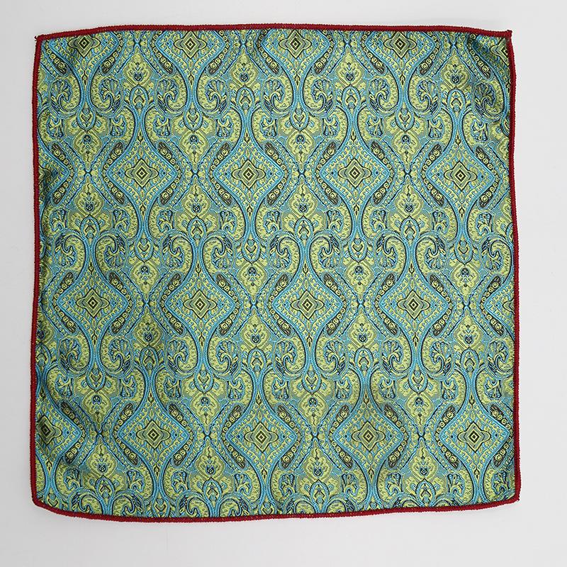 Pocket Towel Men'S, Pattern Square Towel Wedding Business Suit Shirt Pocket Towel, Apparel Accessories