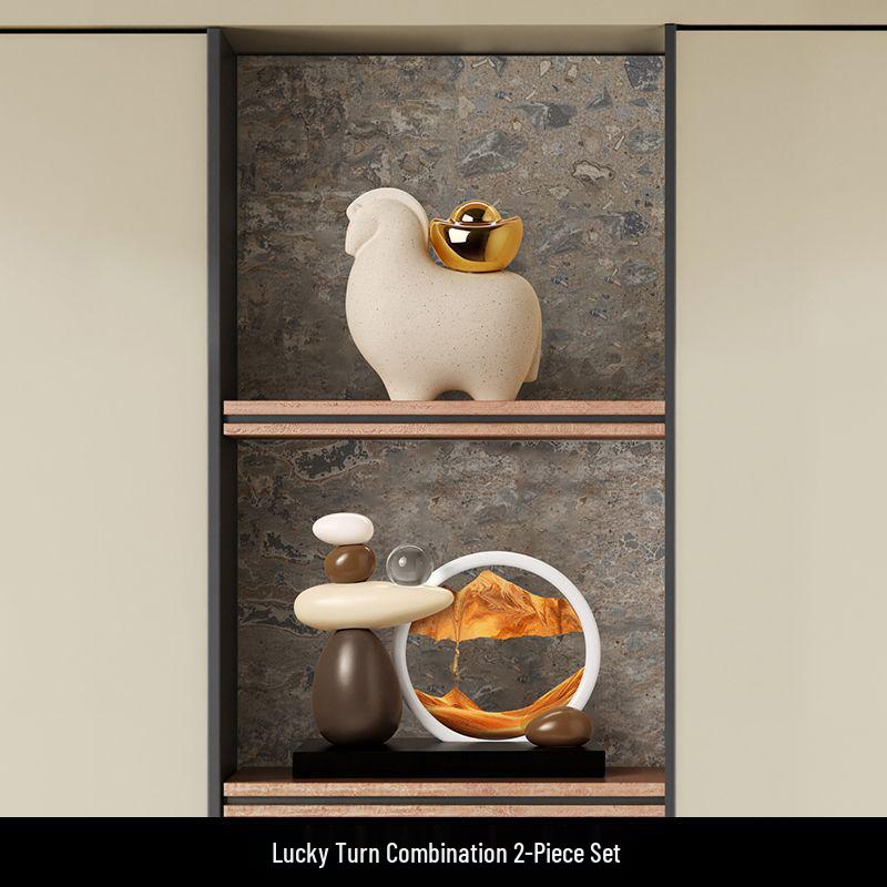 Light Luxury Decorative Ornaments for Living Room, Wine Cabinet, and TV Stand - Perfect Housewarming Gifts