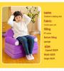 Multi-Function Folding Toddler Sofa: Cartoon Design, Washable Cushion, Perfect for Boys & Girls' Reading and Play.