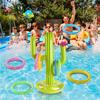 Good-2Pack Outdoor Pool Accessories Inflatable Cactus Throwing Set Beach Party Supplies Inflatable Cactus