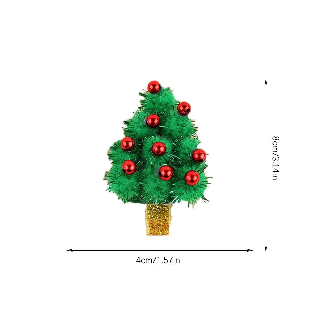 Chic Natal Grampo de Cabelo Aço Inoxidável Grampos Laterais Alce Pinguim Árvore de Natal Floco de Neve Bobby Pin Acessórios de Estilo Festa de Ano Novo