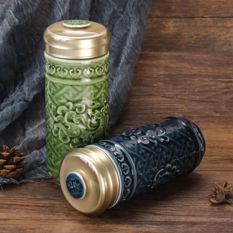 Qian Tang Xuan Living Porcelain Auspicious Dragon Ceramic Cup