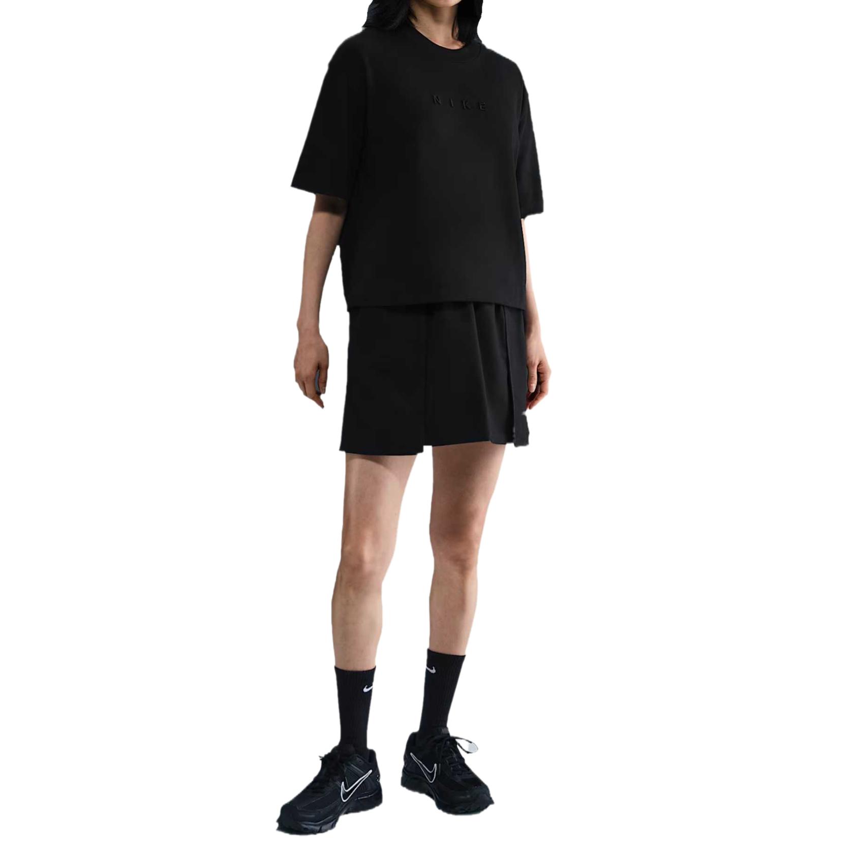 

Nike Simple Soft Skin-Friendly Solid Color Short Sleeve Regular T-Shirt Women Tops HV4956-010 XL