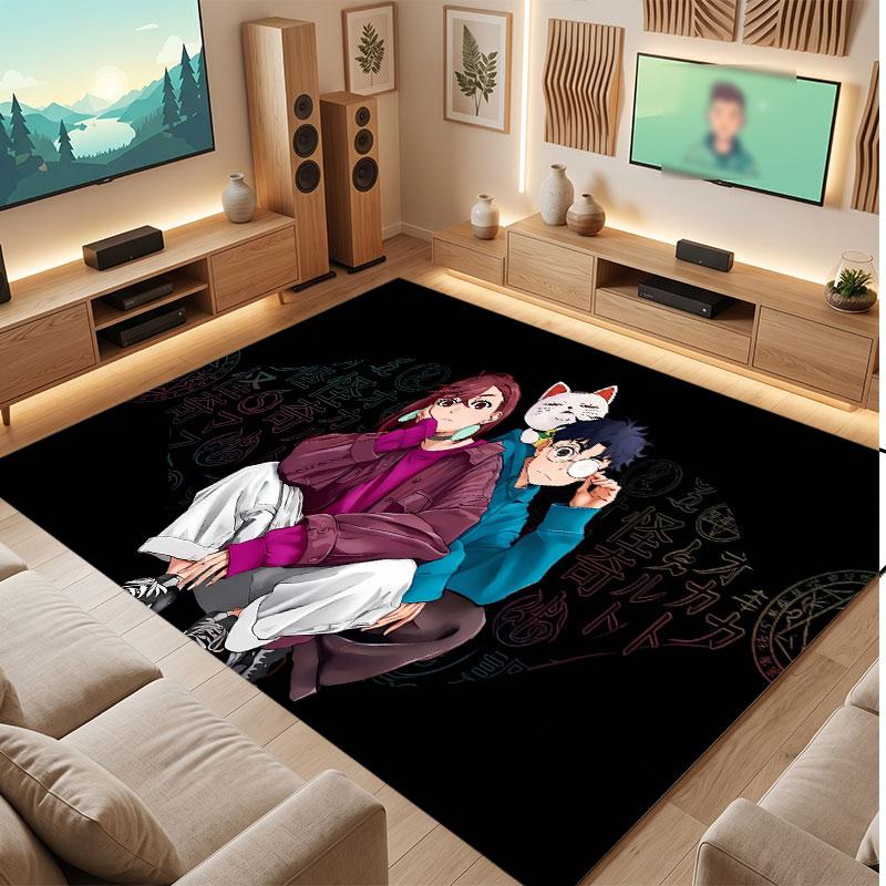 Dandadan Rug Soft Thick Non Slip Floor Carpet for Bedroom Living Room Home Decor