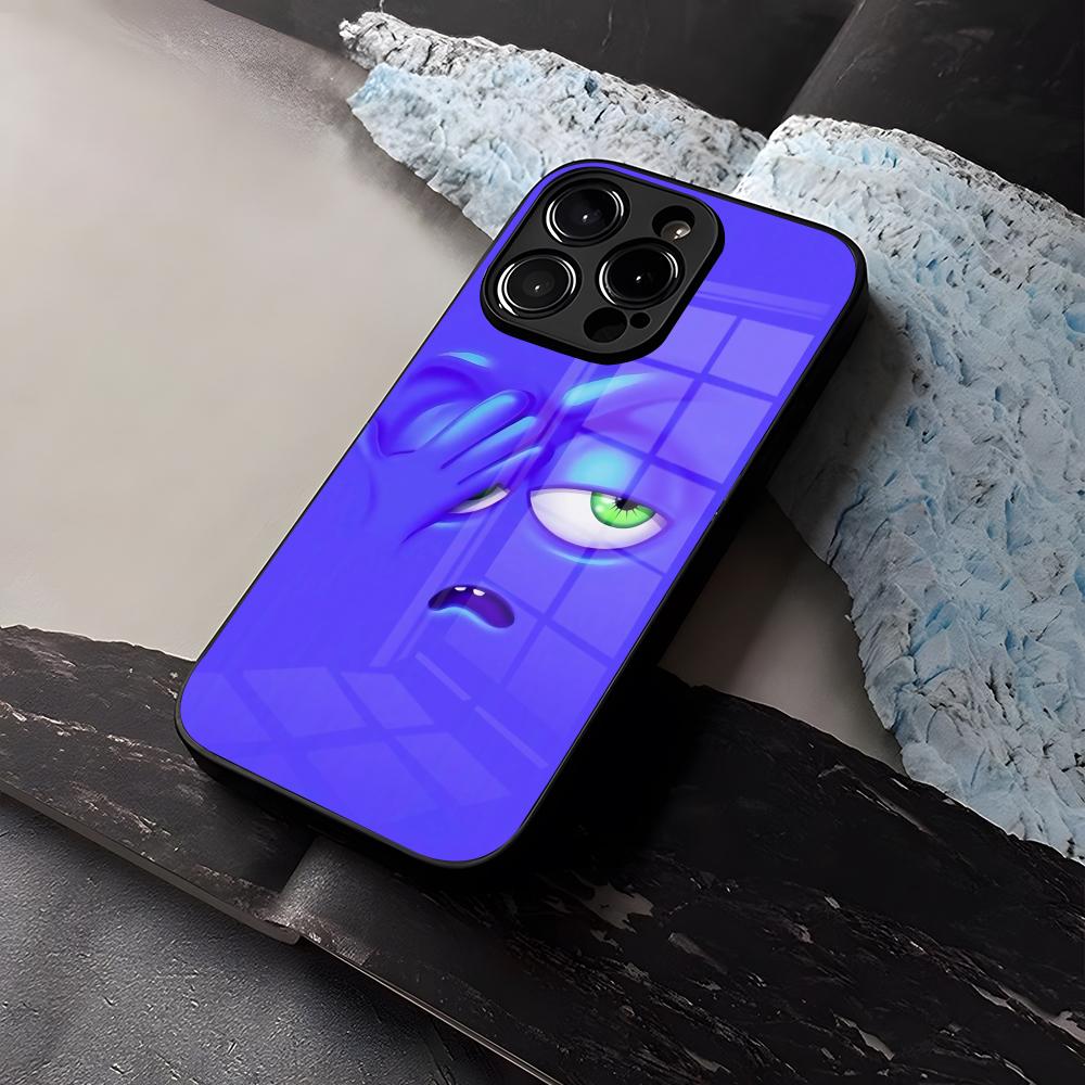 Funda de Teléfono Expresiva Vidrio Templado Para IPhone 16 13 14 12 15 11 Pro Max Plus Mini X XR SE2020 Coque