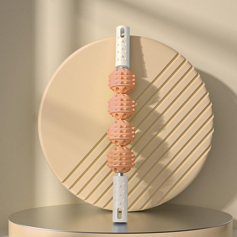 

9-Wheel Leg Massager: Soothing Calf Roller for Muscle Relaxation and Beauty