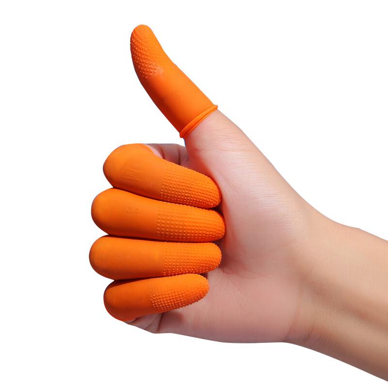 Langmei Qifang Disposable Anti-slip Latex Rubber Finger Cots
