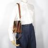 Louis Vuitton Dauphine MM Shoulder Bag M45958 Monogram Reverse Brown Monogram Canvas Women Used