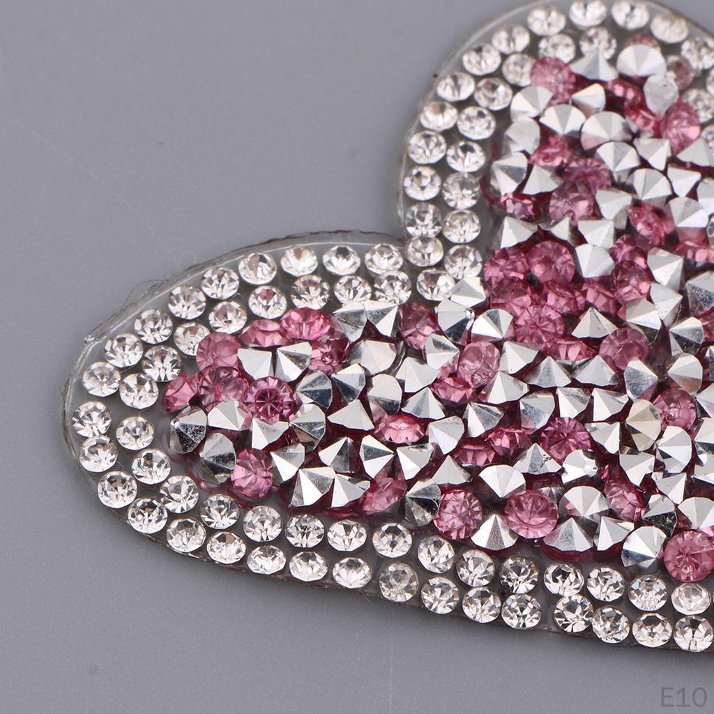 Rhinestone Appliques Patch Motif Sew On