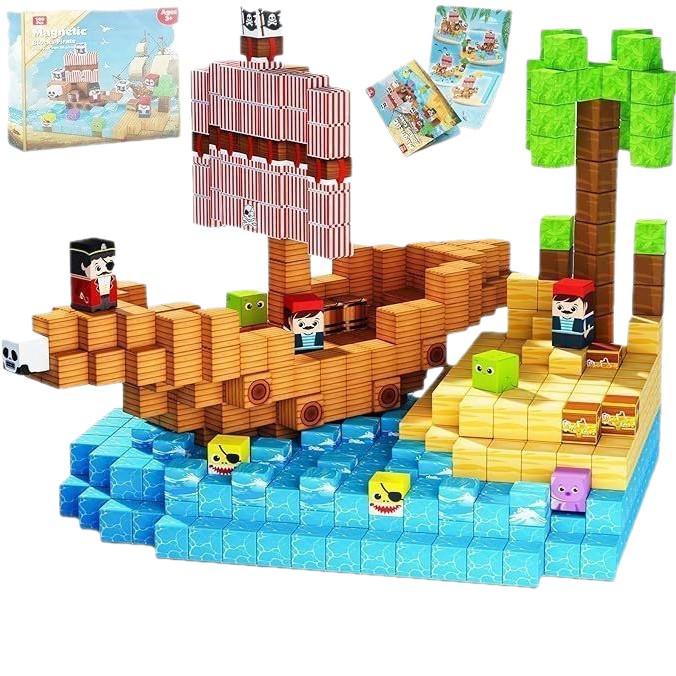 Magnetic Building Blocks - DIY Magnetic Tiles for Kids